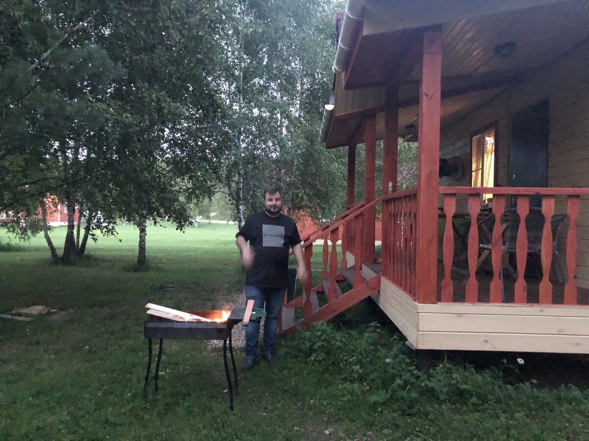 База отдыха в Калужской области. Фото автора