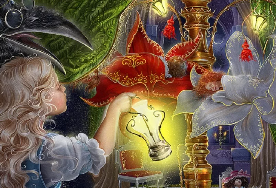 Красивая сказка для детей. Волшебные иллюстрации. Сказочное фэнтези. Сказочные чудеса. Волшебный мир сказок.