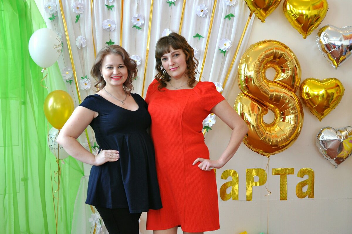 Счастливая обладательница пузика!