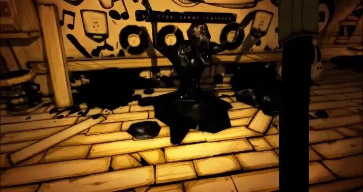Скриншот из игры "Bendy and the ink machine" chapter 2: the old song