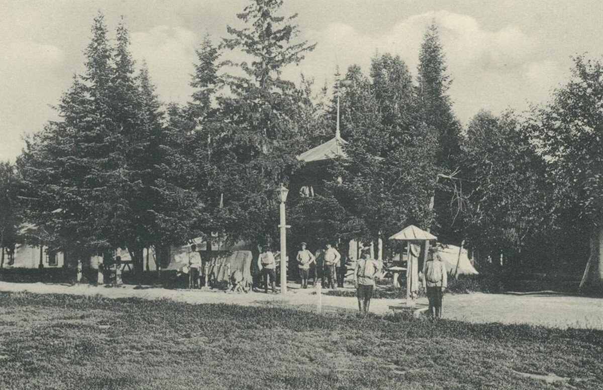 Лагерный сад начала ХХ века.