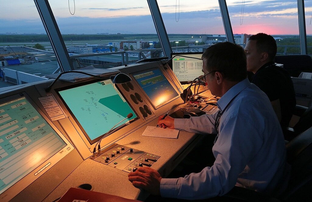 Диспетчерская рубка аэропорта