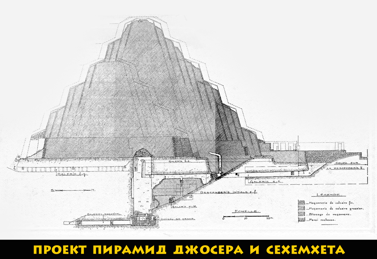 Чертеж, сделанный археологами еще в XIX веке.