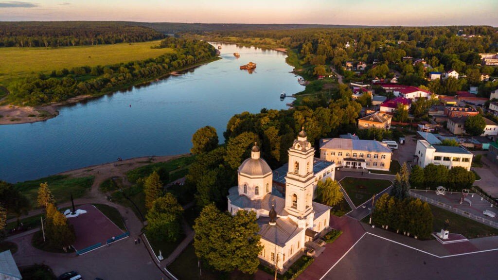 Город таруса калужской области достопримечательности фото с описанием