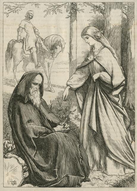 Роман о Розе. Уильям Шекспир Бертон. 1860 г. 