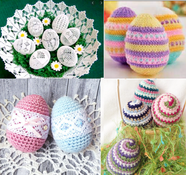 Как связать пасхальное яйцо крючком (Crochet easter egg)