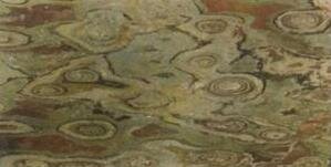 Эффект Мокумэ Гане на металле