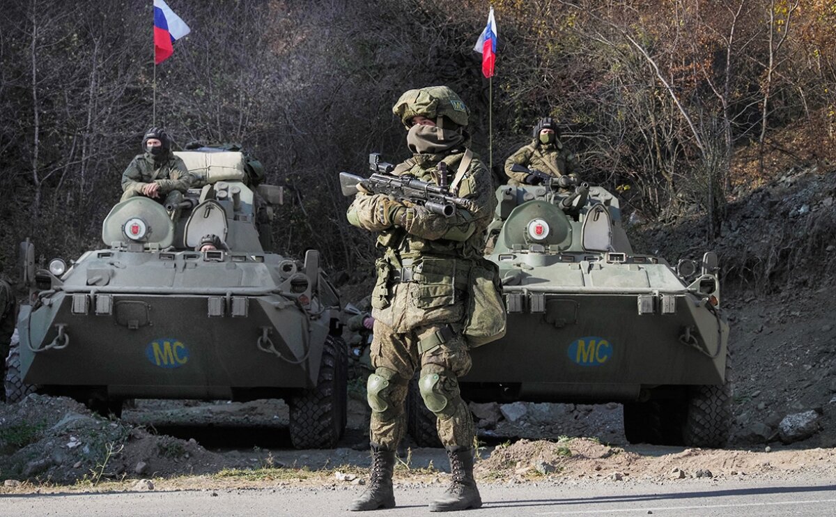 Русские миротворцы в Карабахе