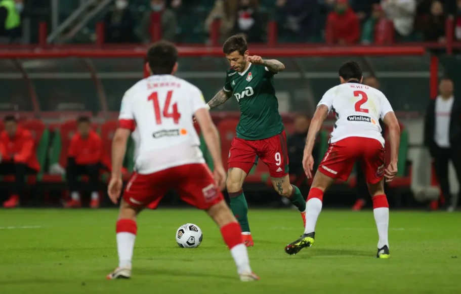 Федор Смолов нынешней весной неудержим. Фото: ФК "Локомотив"