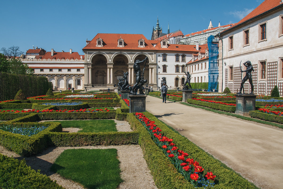 Вальдштейнские сады в Праге.