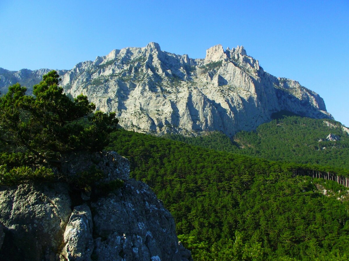 в ялте гора ай петри