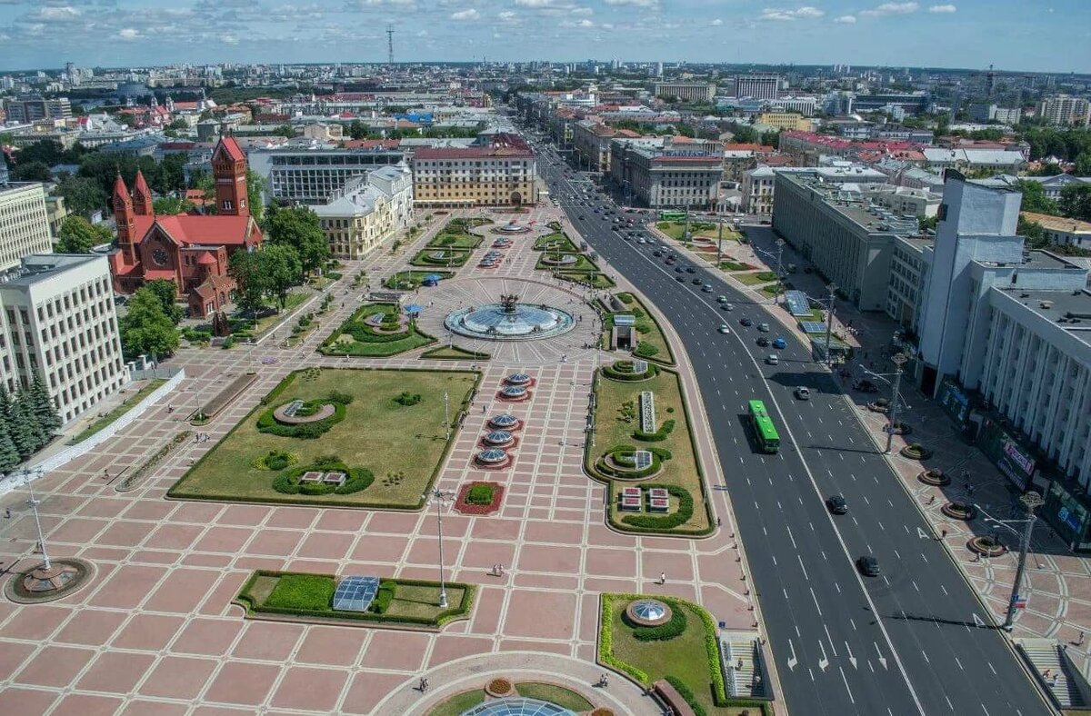 площадь незалежности минск