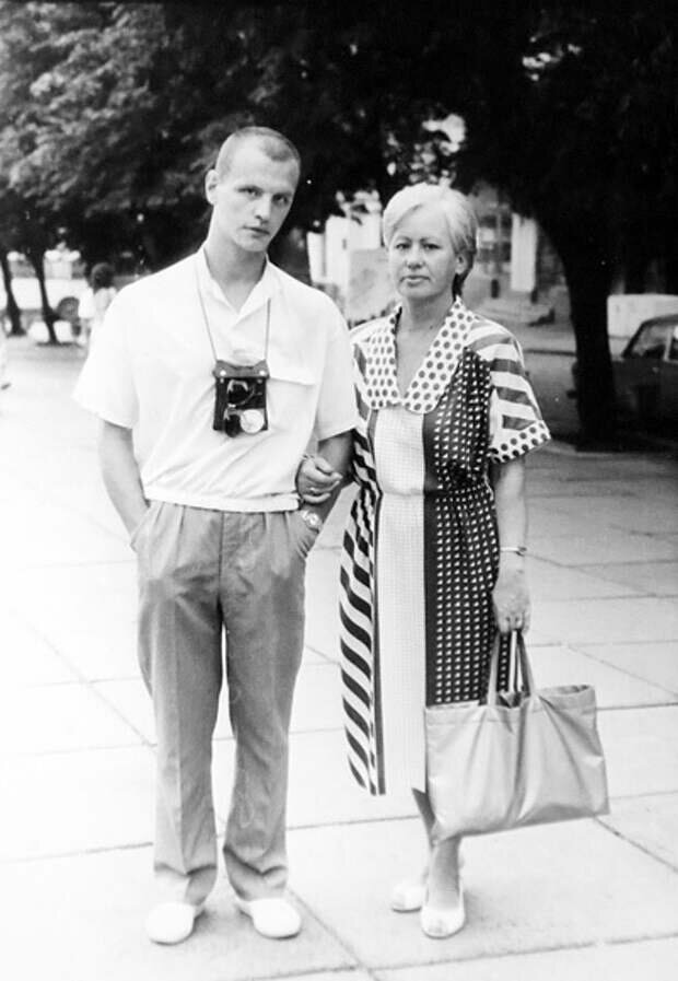 Сергей с мамой