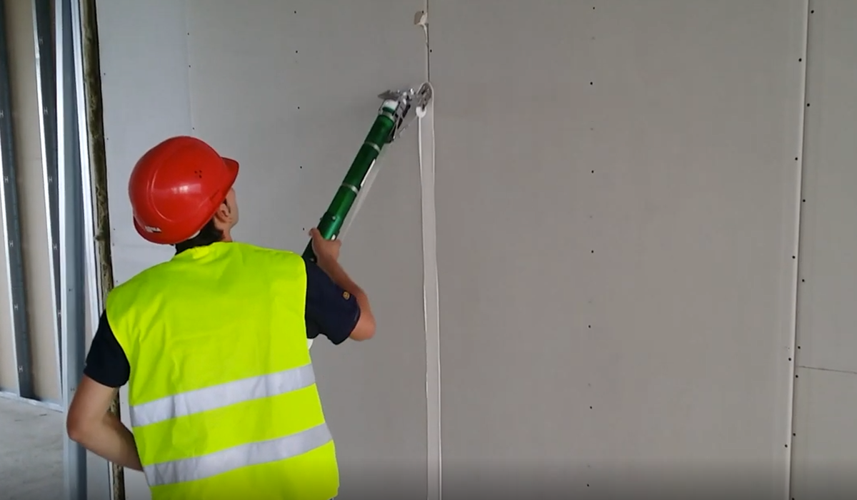 Заделка швов гипсокартона