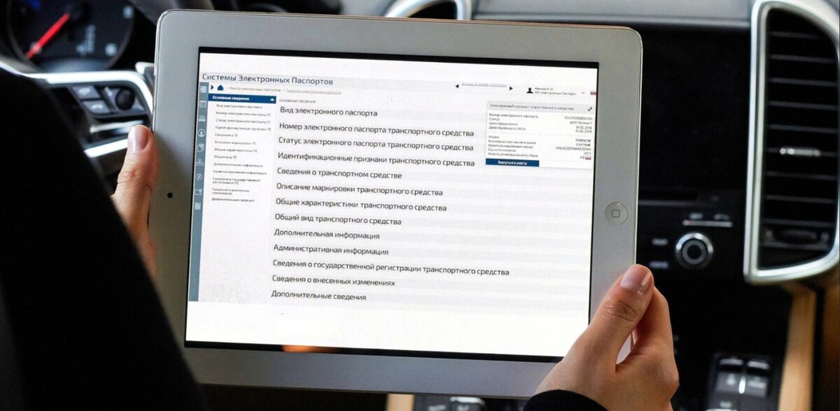Система электронных паспортов