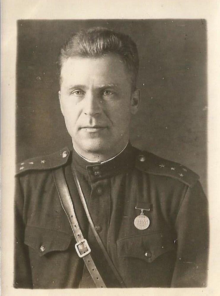 Капитан М.Я. Алексеев