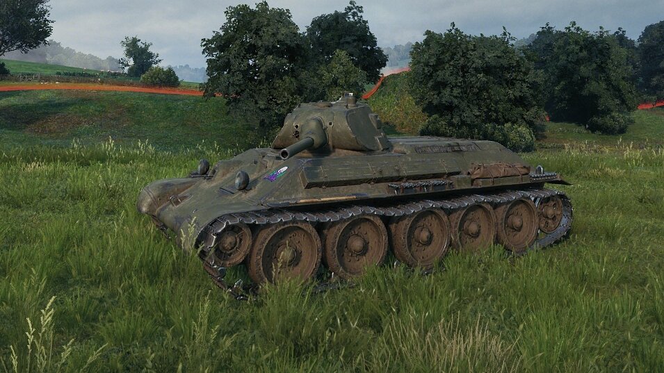Скриншот из игры World of Tanks 