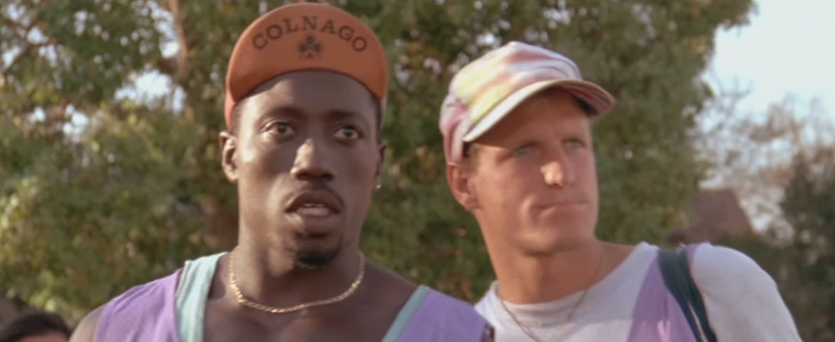 Кадр из фильма Белые люди не умеют прыгать