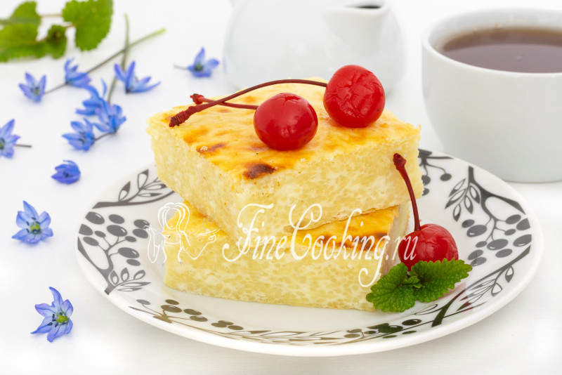 Уже готово запеканка творожная с малиной и клубникой, 250 г