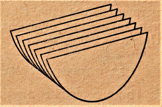 Рис.2. Искусственная преломляющая среда.Расстояние между пластинами 20мм.
