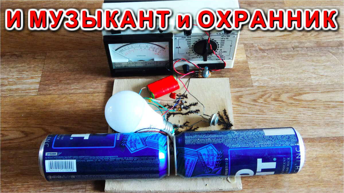 Устройство способное и музыку петь и дом охранять