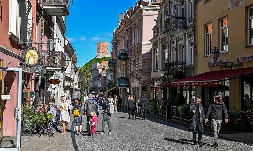 На улицах Вильнюса