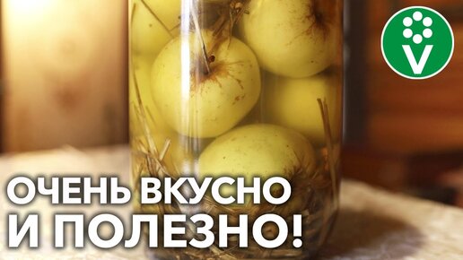 Моченые яблоки на ржаной соломе - готовим по старинному рецепту!