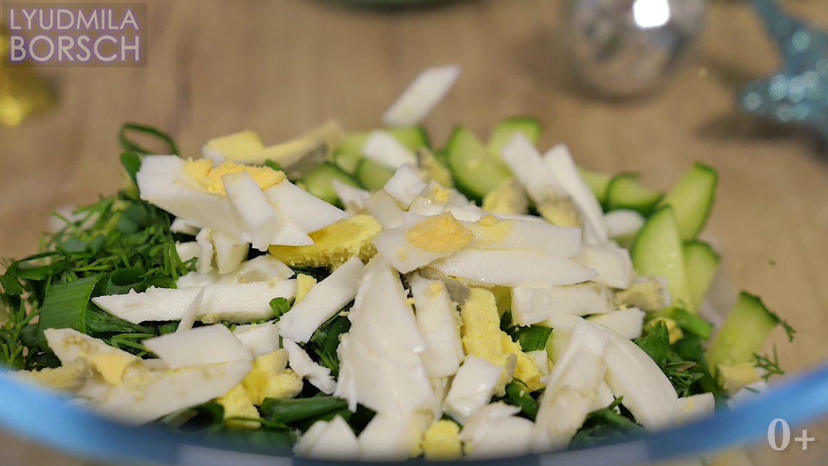 Разнообразим новогодний стол. Вкусный, простой и быстрый салат на Новый  год. | Вкусный рецепт от Людмилы Борщ | Дзен