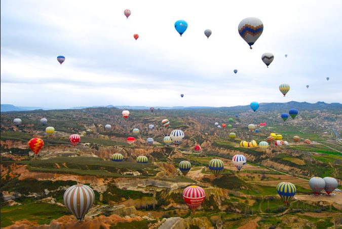 Полет на воздушном шаре в Каппадокии