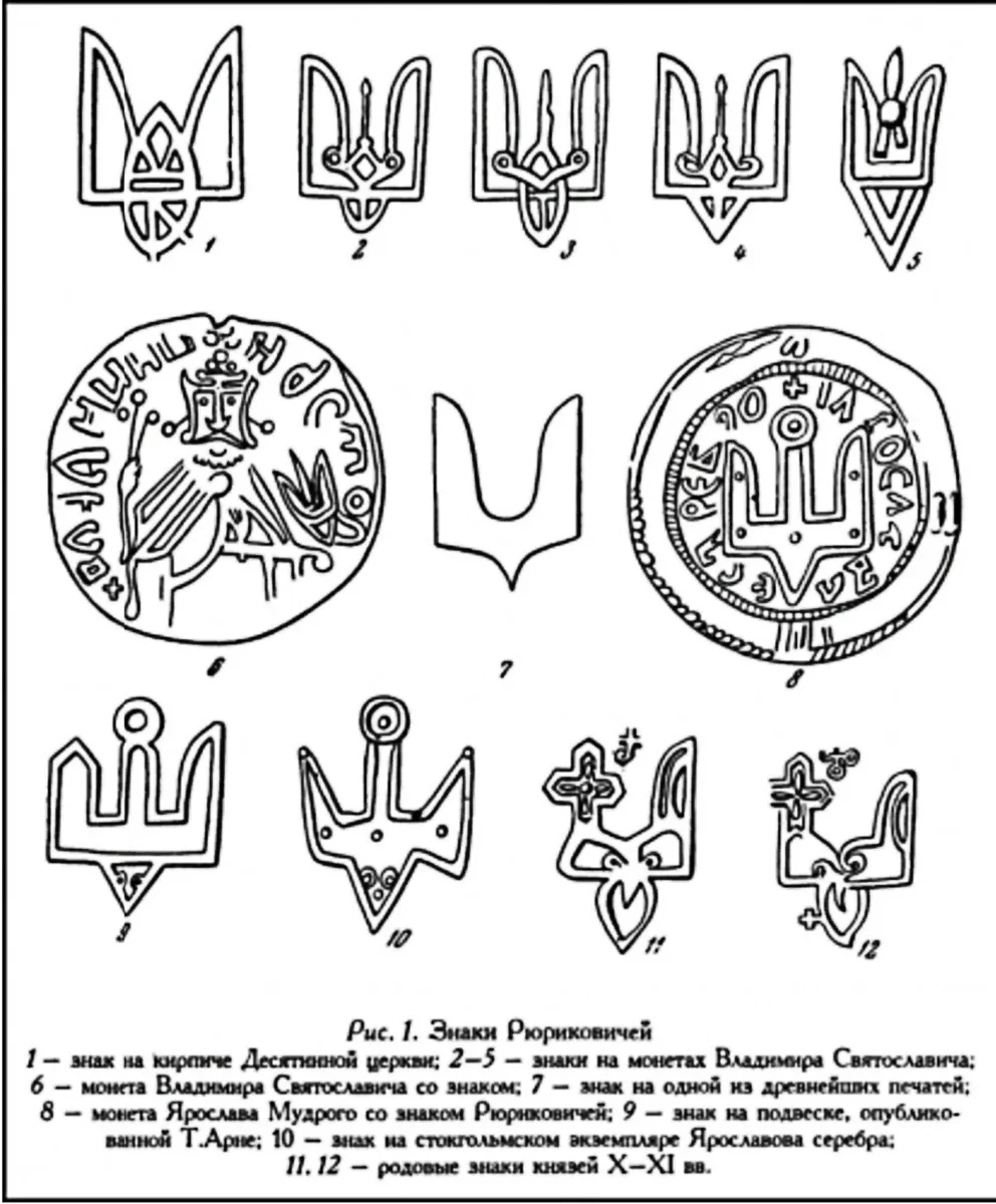 Изображение герба Рюриковичей представляется некоторым необычным и непонятным, однако имеет четкие исторические и религиозные древнейшие корни и связи.