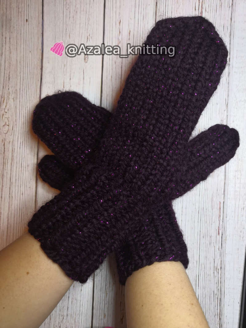 Готовые варежки