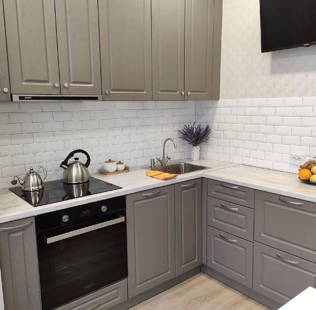 Кухня 7 кв.м После ремонта