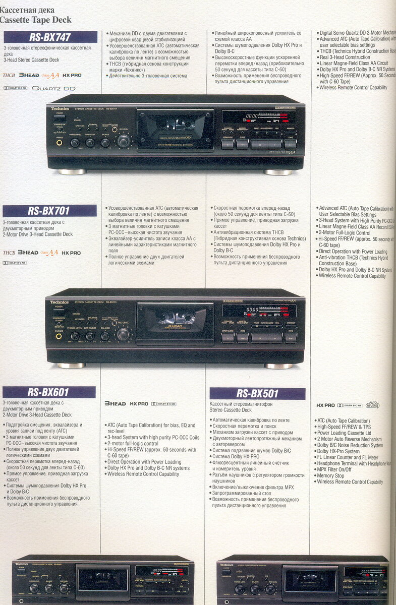 Каталог Technics/Panasonic 1995 года. С чем Matsushita Electric шла  покорять российский рынок. | Old Hi-Fi & Rock Music | Дзен