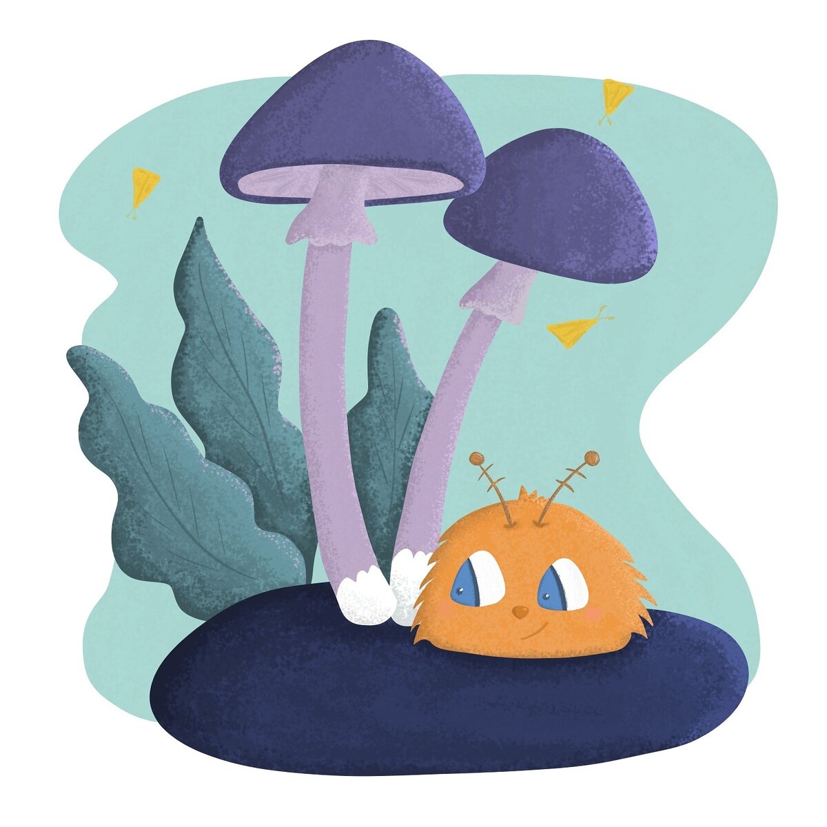 Ссылка на кейс: https://www.behance.net/gallery/104879389/Illustration