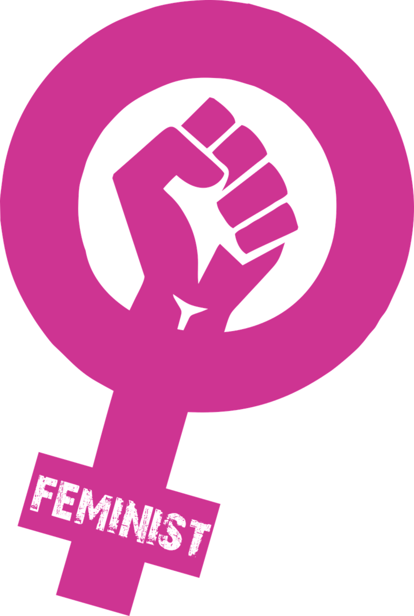 Феминизм. Эмблема феминизма. Логотип феминисток. Флаг феминизма