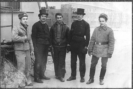 С трубочистами...