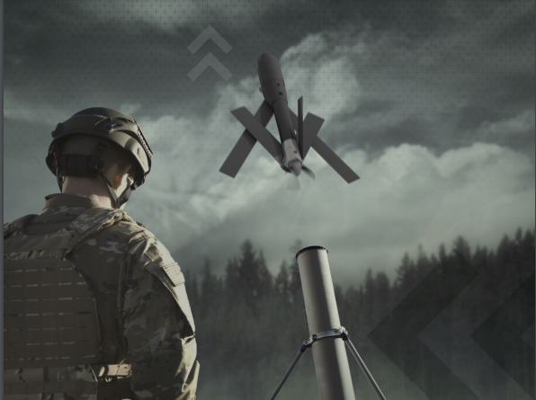 Запуск боеприпаса Switchblade-600 (https://www.avinc.com/tms/switchblade-600)