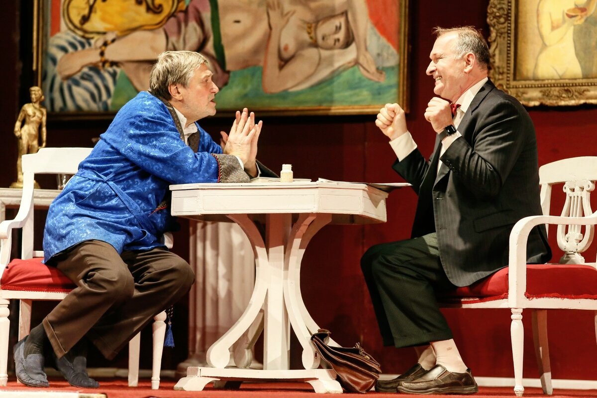 Борис Дьяченко и Фёдор Добронравов 