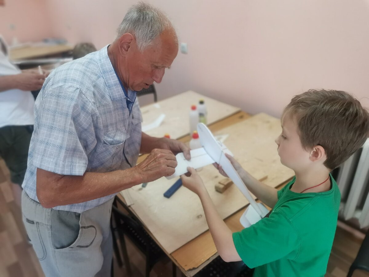 Процесс создания модели самолета