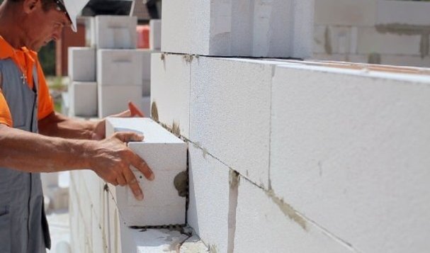 Утепление стен газобетоном