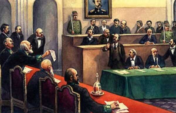 Вера Засулич – присяжным о целях своего поступка: «Я хотела обратить внимание общественного мнения на это происшествие (незаконное избиение розгами политзаключенного - автор) и сделать не так легким, не так возможным надругание над человеческим достоинством".