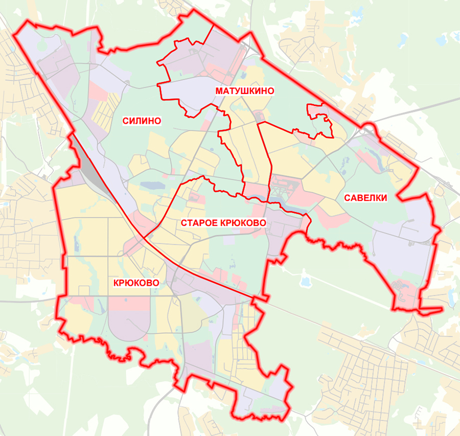 Зеленоград карта города по районам. Зеленоградский округ Москвы на карте. Границы районов Зеленограда.