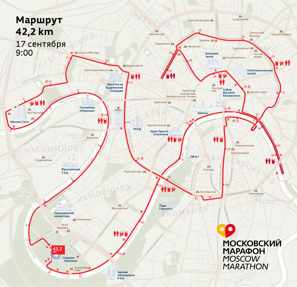 Московский марафон глазами волонтера | Ольга Ефимова-Соколова | Дзен