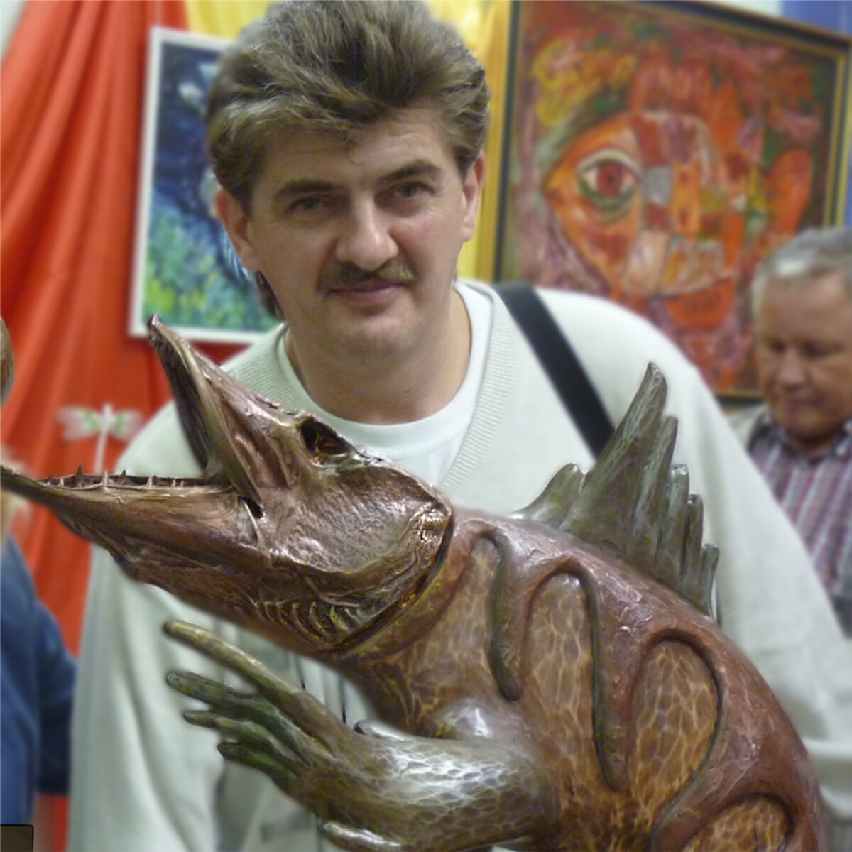 Владимир Рубин - Томский мастер ручной резьбы по дереву.