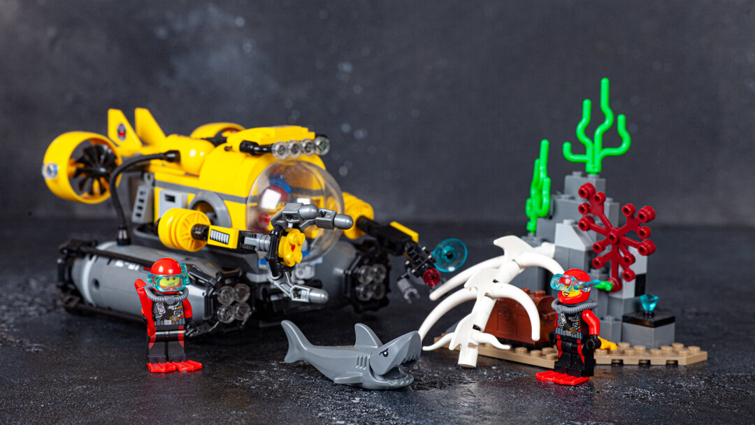 LEGO 60092 | Глубоководная подводная лодка | DEEP SEA SUBMARINE
