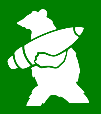  Войтек, несущий снаряд, на эмблеме 22-й роты снабжения  артиллерии Польского Войска 