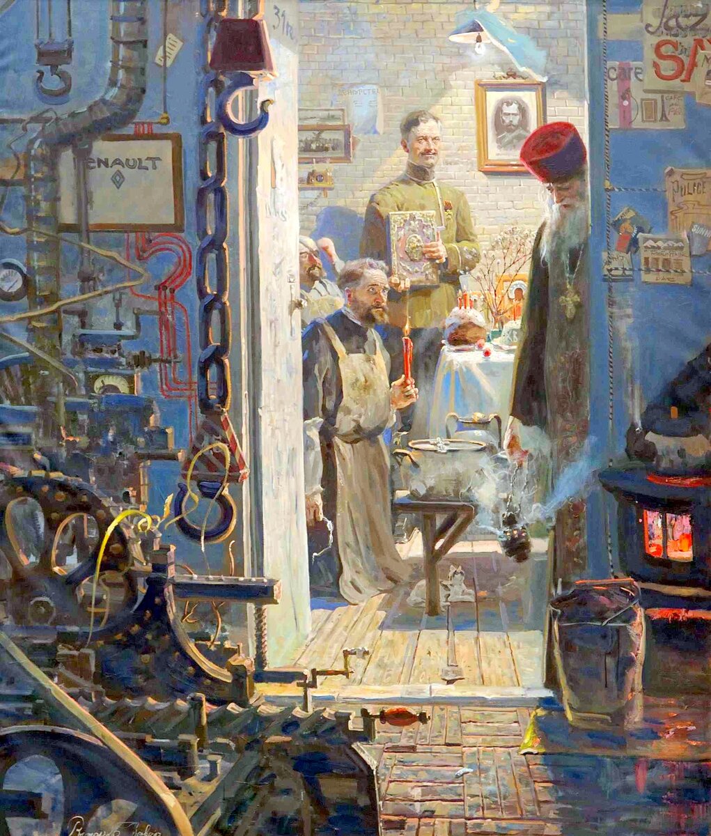 Павел Рыженко «Пасха в Париже», 2007 год