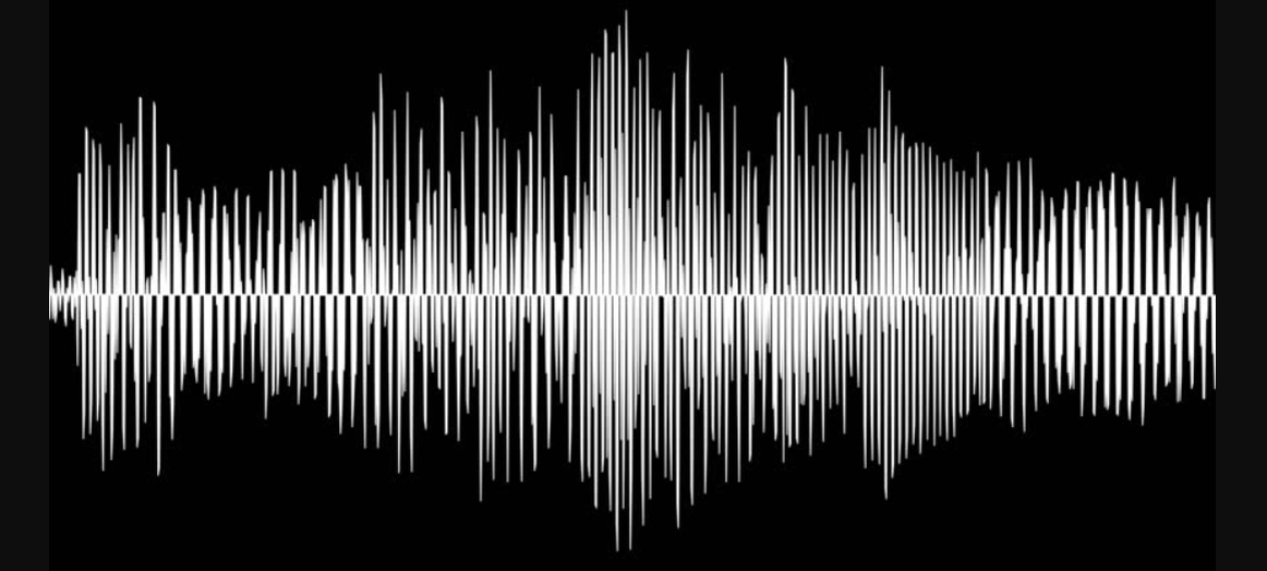 Аудио помехи. Звуковая волна. Звуковая дорожка. Волны звука. Визуализация звука.