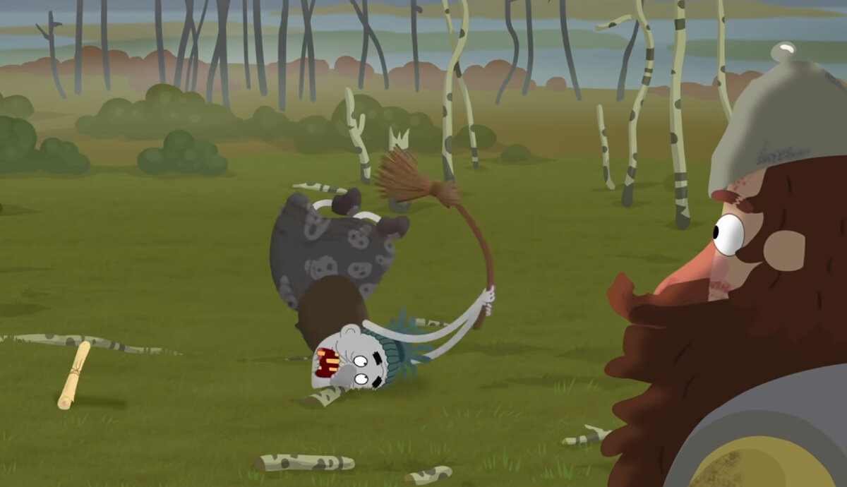 Мультфильм "Приключения Пети и волка"