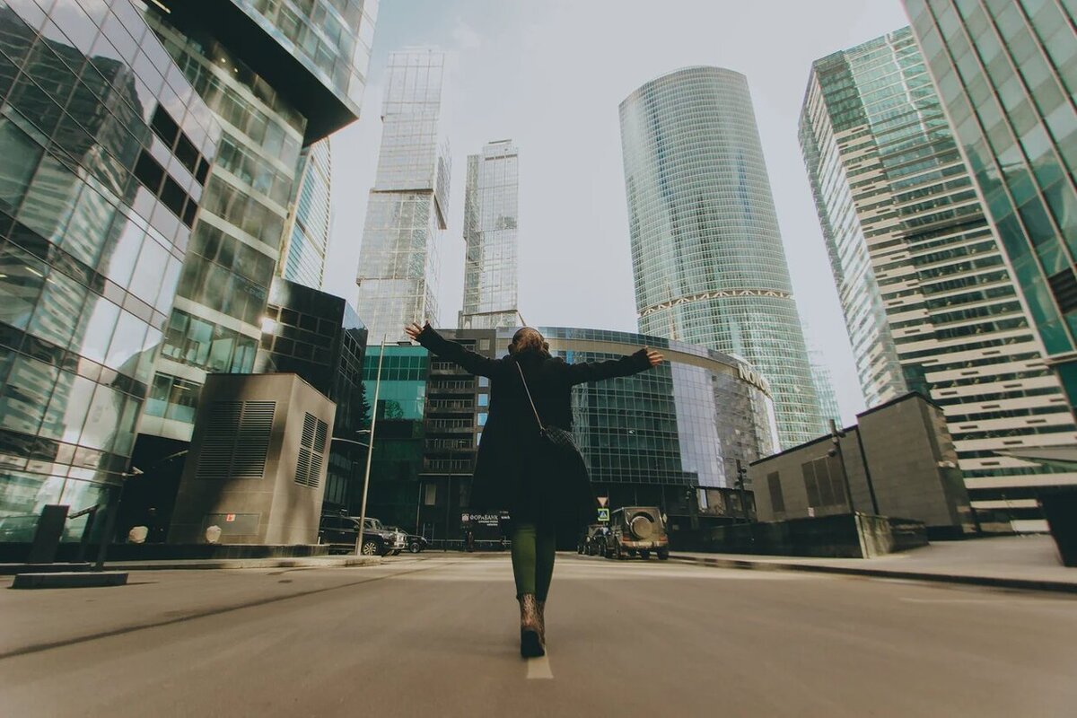 Я и любовь моя - Сити)  Для меня это безумно вдохновляющее место. Когда-нибудь открою там филиал Х)))